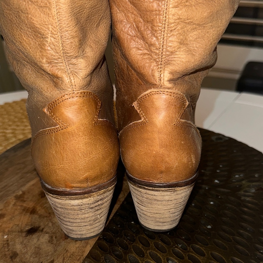 Steve Madden Brown Heeled Boots - Picture 7 of 11
